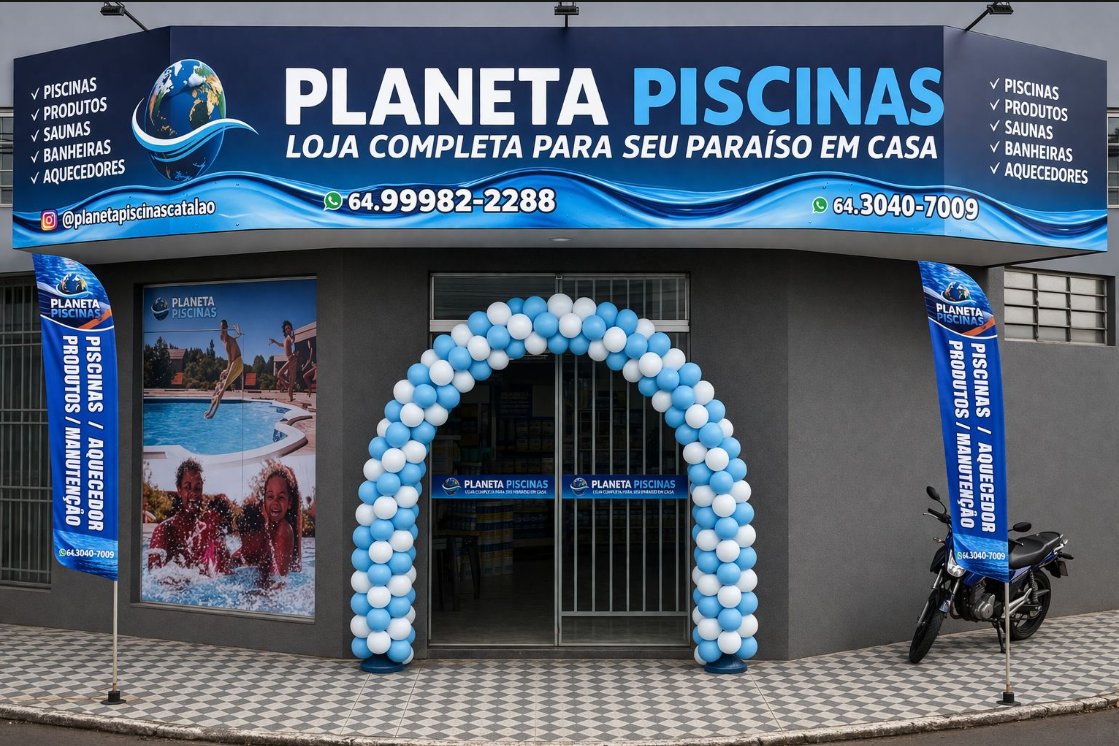 Loja Planeta Piscinas Catalão